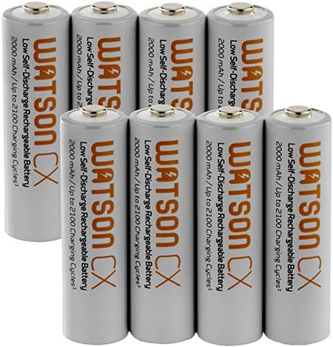 Baterias NIMH recarregáveis ​​Watson CX AA