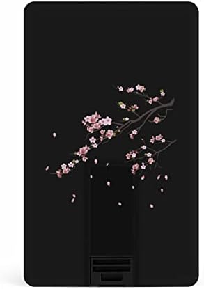 Blossoms de cerejeira rosa USB Memory Stick Business Flash-Drives Cartão de crédito Cartão bancário