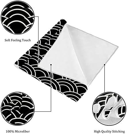 Black Scale Padrão-01-01 Fitness Gym Towels for Men & Women Toalha de praia 2-Pack Print Fast Secy Microfiber