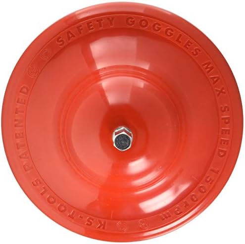 KS Tools Wheel Hub moedor sem disco, 160 mm, vermelho
