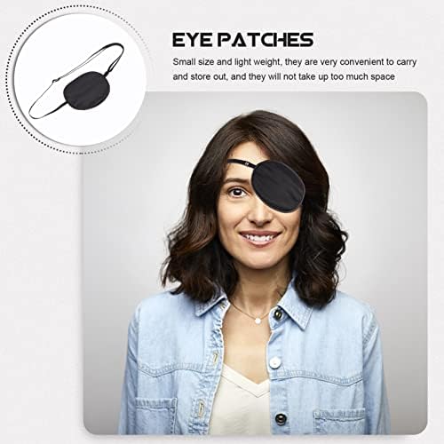 Óculos de proteção de óculos de seda manchas de olho preguiçosas tampas oculares colegas de olho de olho de