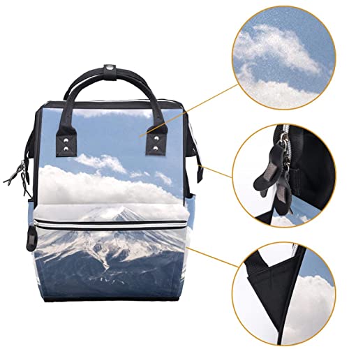 Fuji Mountain Japan cenário de fraldas bolsas de bolsas de mochila de mamã
