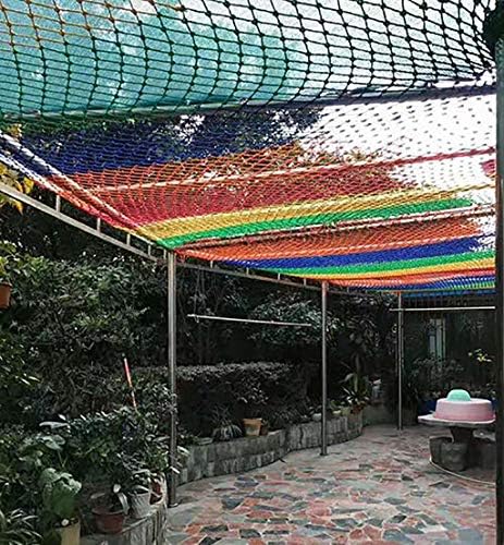 Aluft múltiplos tamanhos de corda colorida Rede para proteção de segurança Multi-tamanho e multicolor Rede de