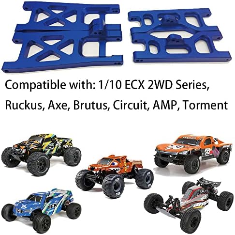 4pcs liga traseira traseira inferior suspensão A para RC ECX 2WD Ruckus Circuit Tormment APRAVEL