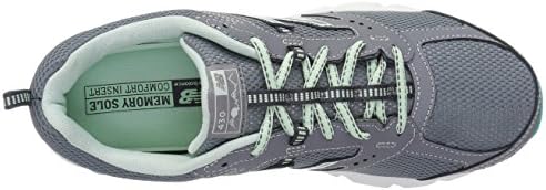 New Balance Women 430 V1 Running Shoe, Gunmetal/Seafoam, 8,5 w nós