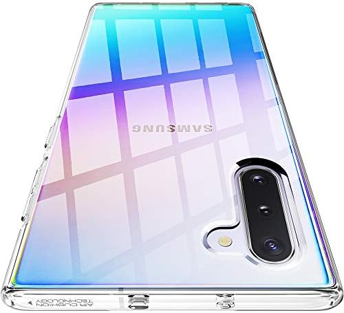 Cristal líquido da Spigen projetado para Samsung Galaxy Note 10 Case - Cristal Clear
