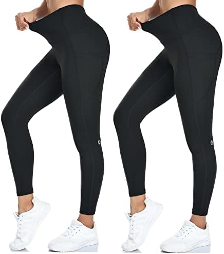 Leggings de legendas para mulheres com cintura alta sedosa calça de ioga treino correndo legging com